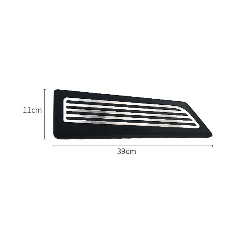 LHD Auto Interior Stainless Steel Rest Footrest Foot Pedals for for for for TESLA Model Y/3 for Interior Protection Accessories Qme