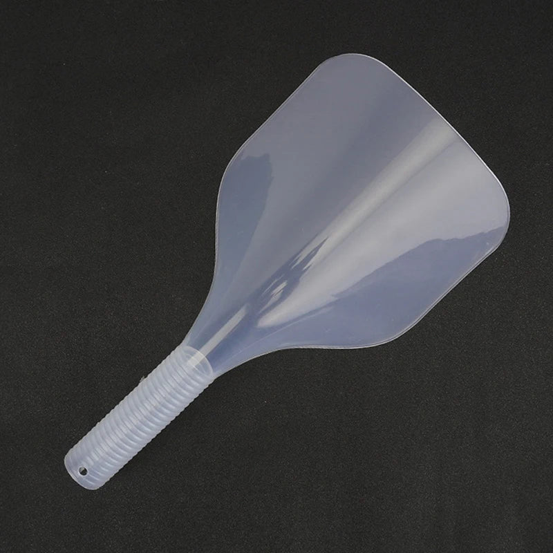 Barber Clear Plastic Hairspray Face Cover Hair Cut Pads Salon Qme