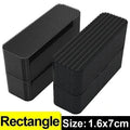 100/2pc Carpet Fixing Stickers Double Faced High Adhesive Car Carpet Fixed Patches Home Floor Foot Mats Anti Skid Grip Tapes New Qme 5pair 10PCs Rectangle