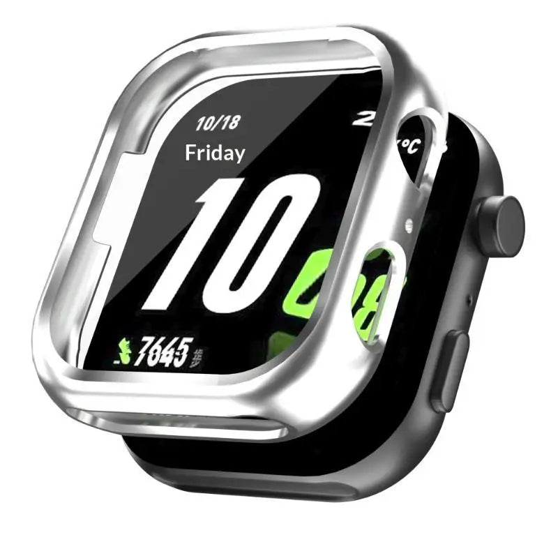 Full Coverage TPU Watch Case Selection Rossini 2i Plated Finish Qme Silver