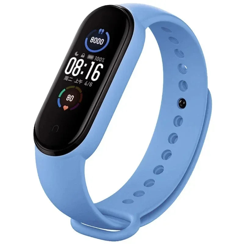 Watch Strap Xiaomi Mi Band 7 6 5 4 3 Wristband Silicone Bracelet