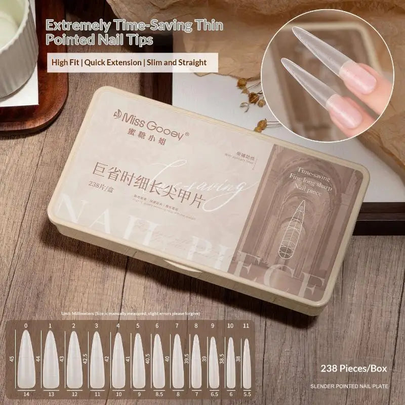 Clear Stiletto Nail Tips Unique Chic Art Designs At Fingertips Qme