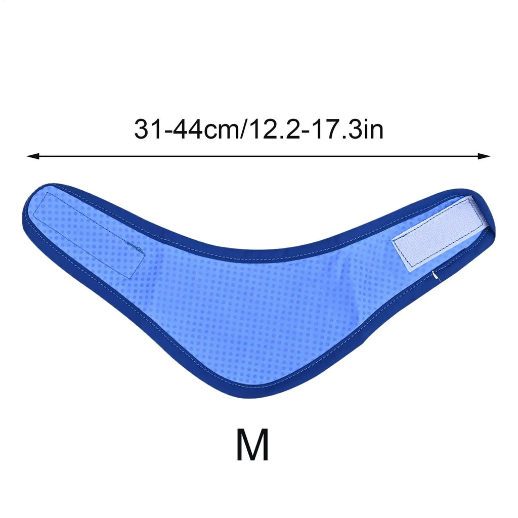 Dog Cooling Collar Reusable Puppy Bandana Dog Cool Down Bandana For Pet Parents Animal Lovers Trainers Park Lawn Yard Daily Wear Qme
