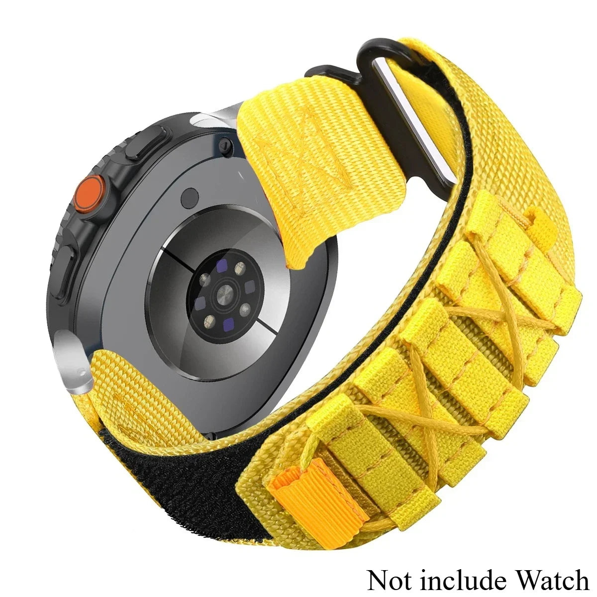 Nylon Strap for Samsung Galaxy Watch Ultra 2 No Gaps Quick Fit Band Sports Bracelet for Galaxy Watch 8 40 44/8classic Wristband Qme