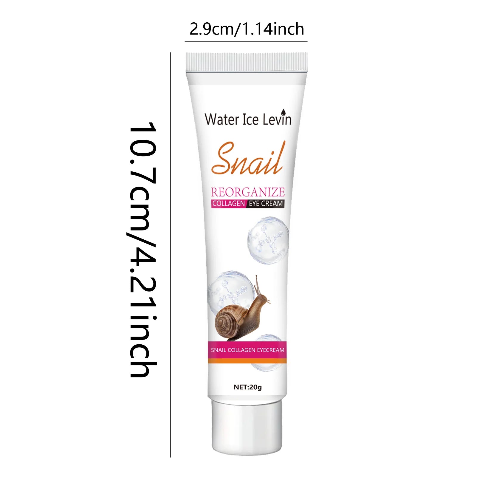 Snail Collagen Eye Cream Firming Moisturizing Anti Dark Circles Remove Eye Bags Skincare Eyes Creams Skin Care for Eyes Qme