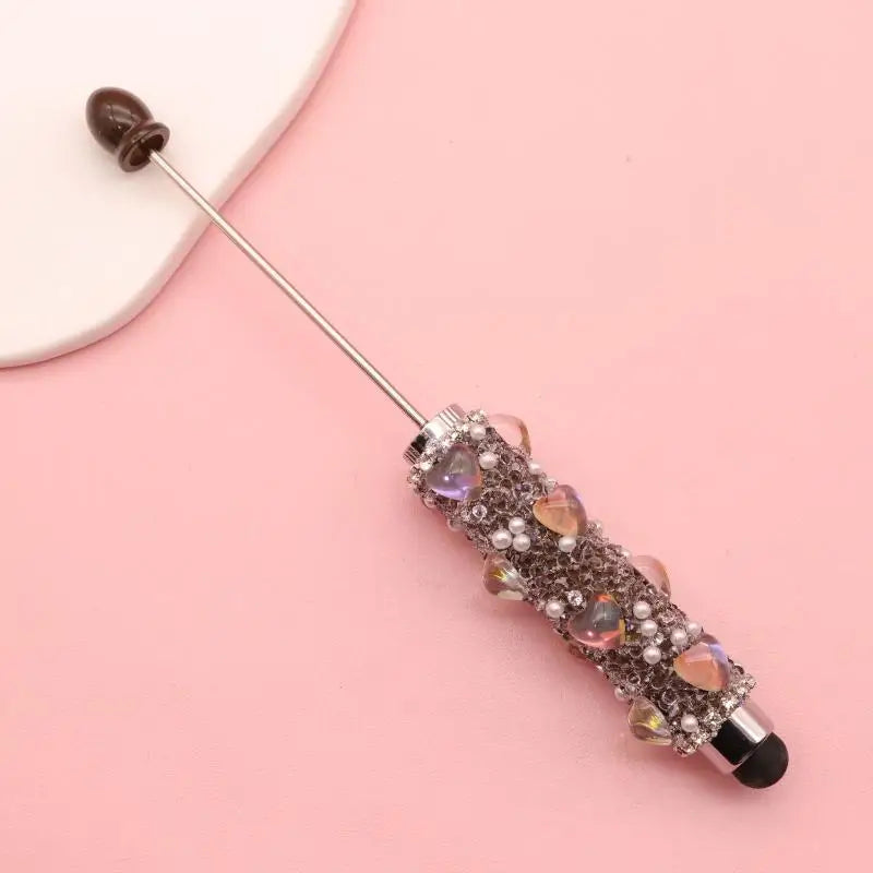 Creative Bead Ballpoint Pen Capacitive Touch Writing Multifunctional Qme A9