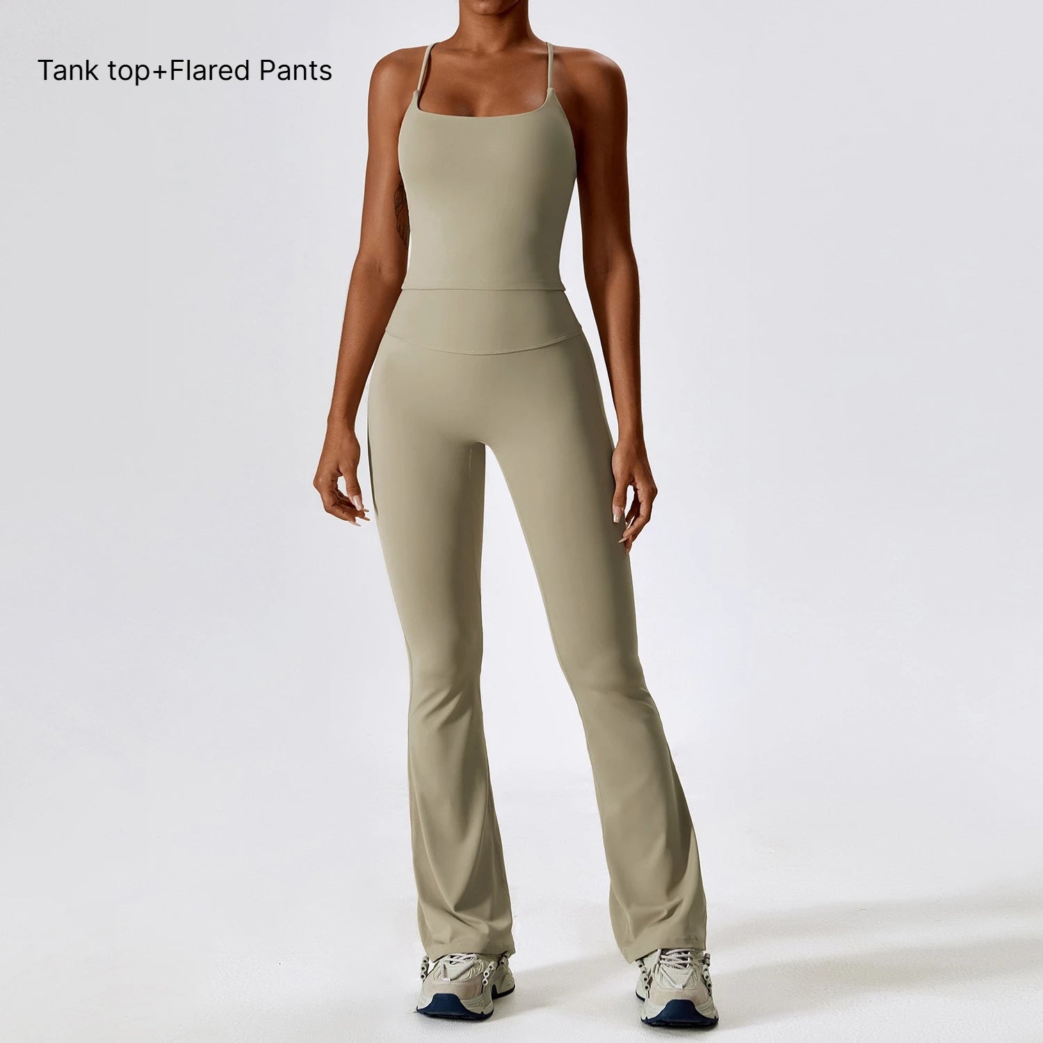 B 2PCS Yoga Suit Sports Set Women Quick-Dry Gym Set Women Tracksuit Running Workout Long Sleeve Sports Shirt Yoga Clothing Qme