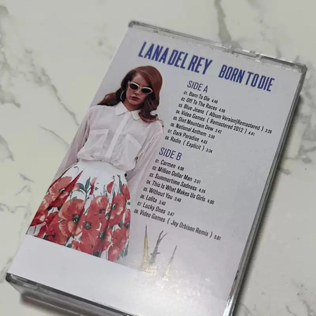 Retro Dreamy Indie Pop Cassette Tape | Blue Sky Portrait Atmospheric Cover, High-Fidelity Analog Full Track Edition Qme