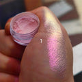 Ultra-Thin Waterproof Color Shift Holographic Eyeshadow Highlighter MultiChrome Shifting Pigments Duochrome Chameleon Eyeshadow Qme 1