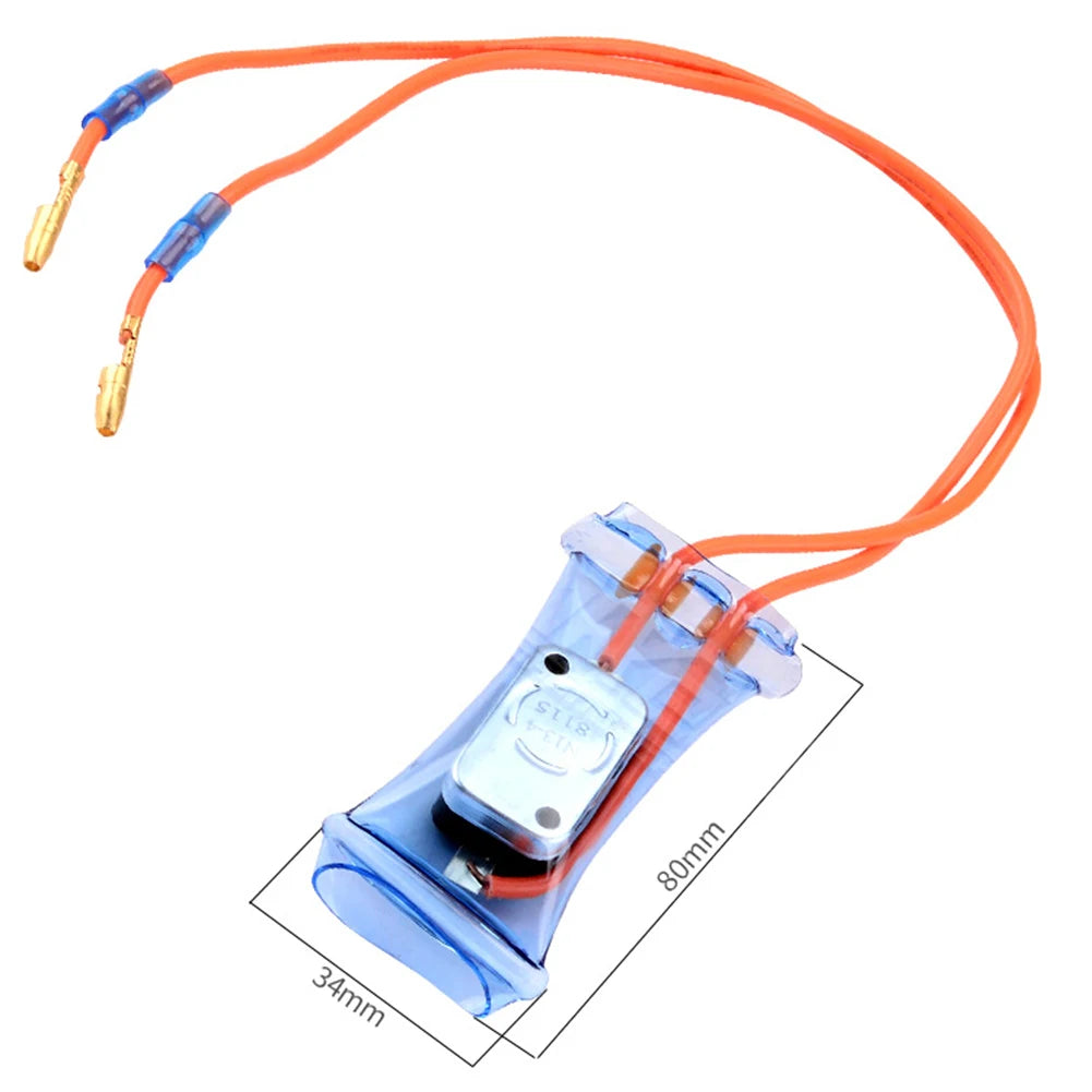Bimetal Refrigerator Defroster Thermostat Metal Fridges Defroster Thermostat 2 Wire (N13-4) Degrees Qme