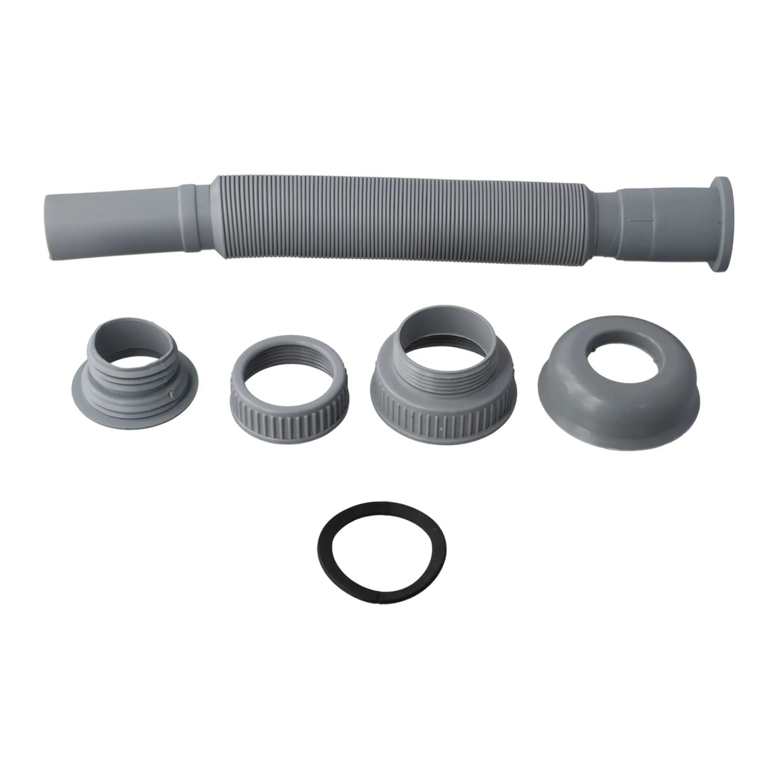 1 Set Kitchen Sink Drain Pipe Expandable Connecting Hose Suitable 32/45/56mm Interface Wash Basin Sewer Drainer Accessories Qme