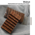 1 Pcs 6 Grids Nail Brush Rack Shelf Painting Pen Rest Holder Stand Wood UV Gel Brush Display Holder Qme 1pcs