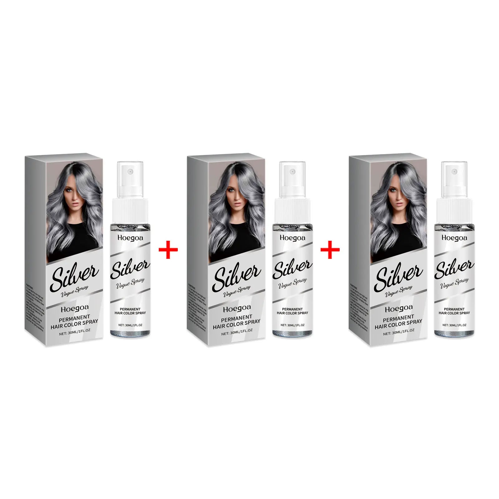 Temporary Hair Dye Spray Quick Cover White Hair Natural No Irritation Prevent Dry Rough Enhance Toughness Hair Coloring Products Qme 90ml Boxed