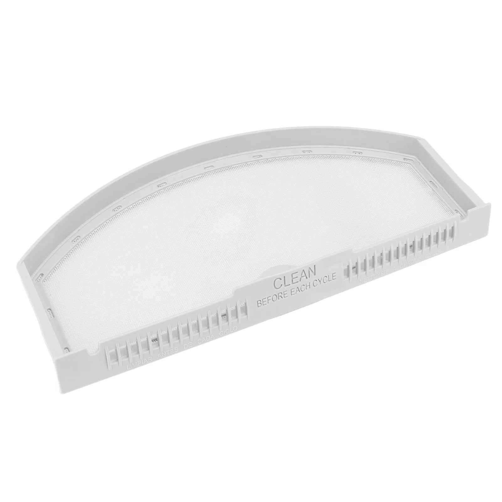 WE03X23881 Dryer Lint Filter ABS Frame Stainless Steel Screen Easy To Install Reusable Dryer Lint Filter for Washing Machine Qme