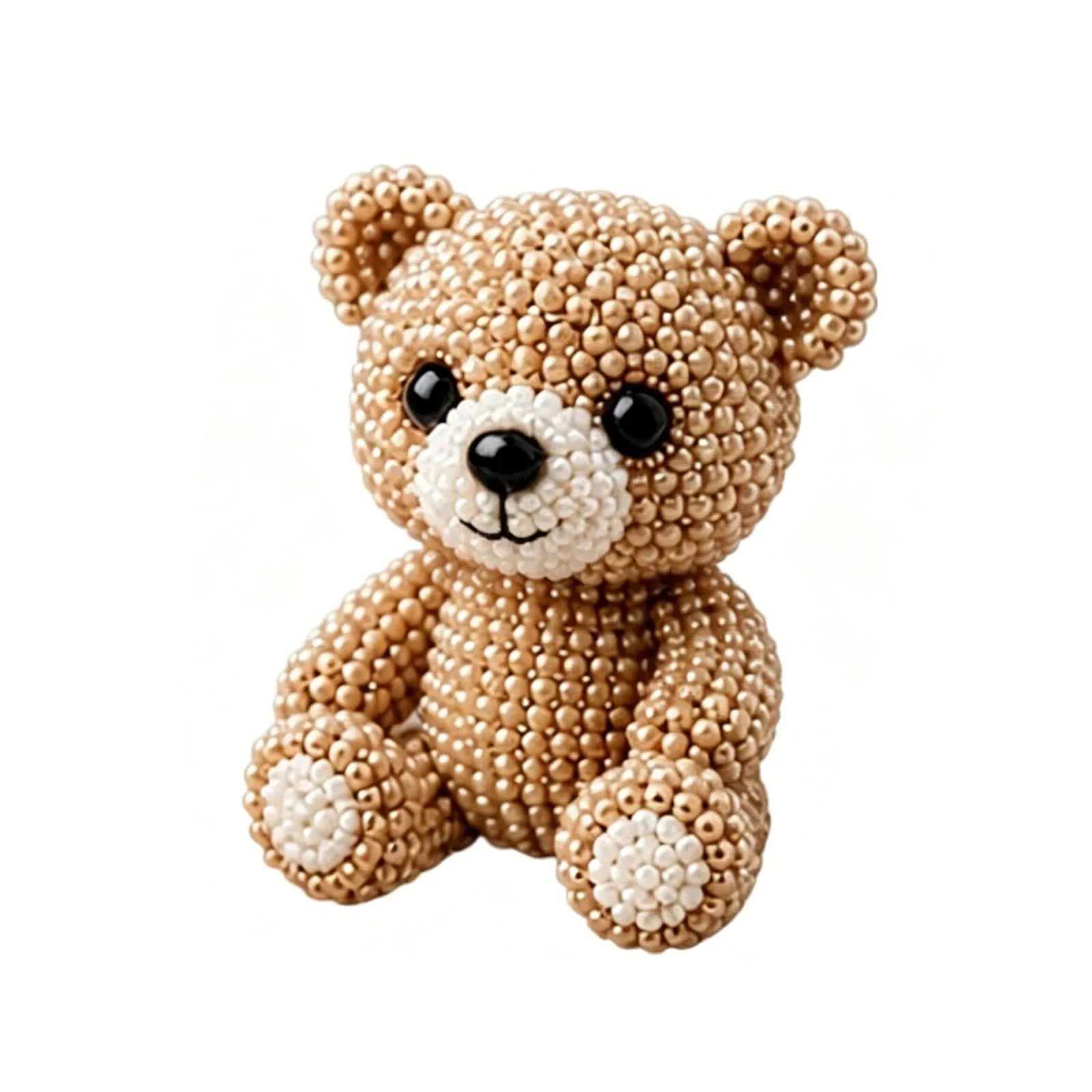 3D DIY Creative Beading Figurine Wiyh Needle Animals Bead Cute