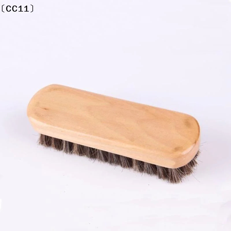 1 Horse Hair Wood Brush Handle Dashboard Details Polishing Cleaning Qme