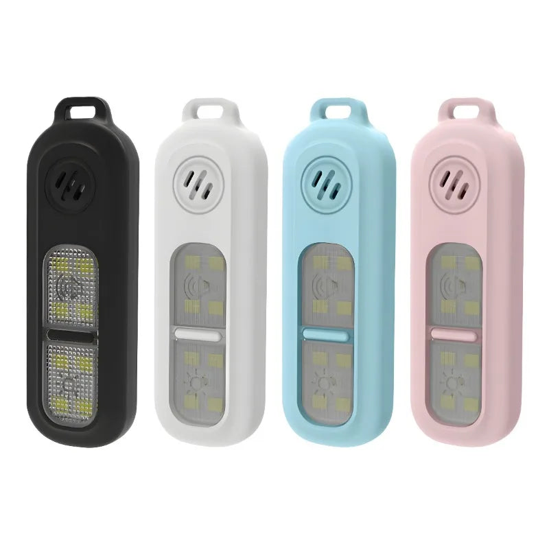 Outdoor night running three-color luminous light arm with personal alarm night riding and running anti-wolf safety warning light Qme