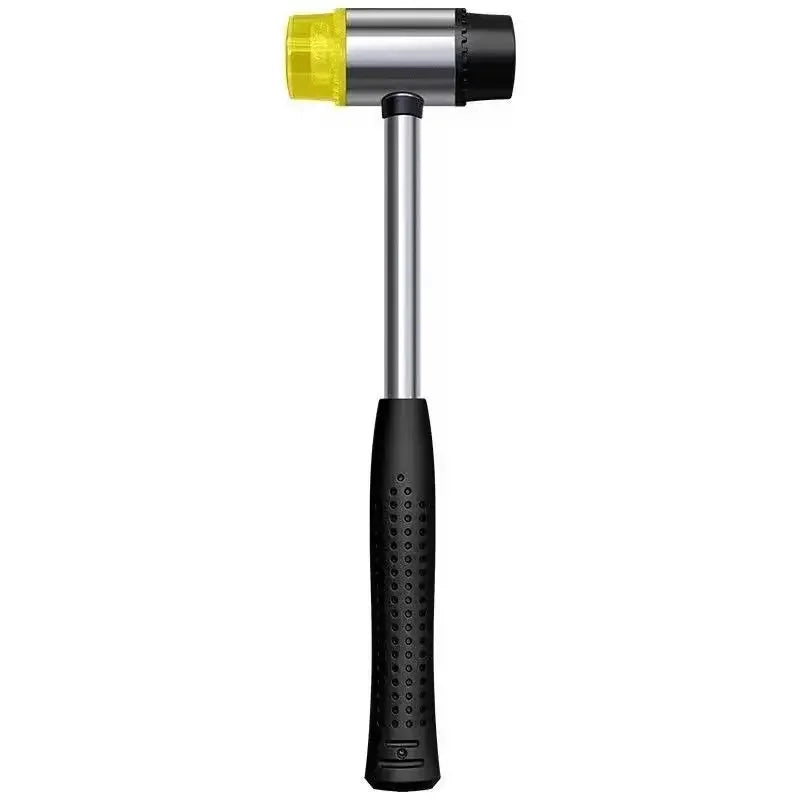 Double Face Soft Tap Rubber Hammer 25mm Multifunctional Glazing Window Beads Hammers Nylon Head Rubber Mallet Qme