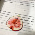 Reading Bookmark Simulation Fruit Desktop Decor Eye-catching Birthday Qme A7