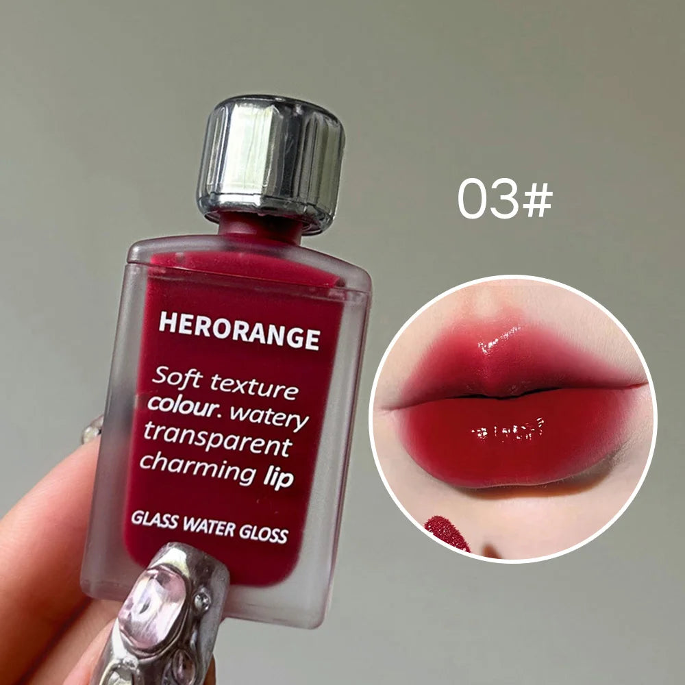 Moisturizing Plump Lips Mirror Effect Lip Non Greasy Texture Liquid Qme HR567-03