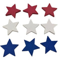 Wooden Multi-sized Star Decorations American Independence Day Themed Holiday Party Decorative Props Tray Layout Ornaments Qme A One Size