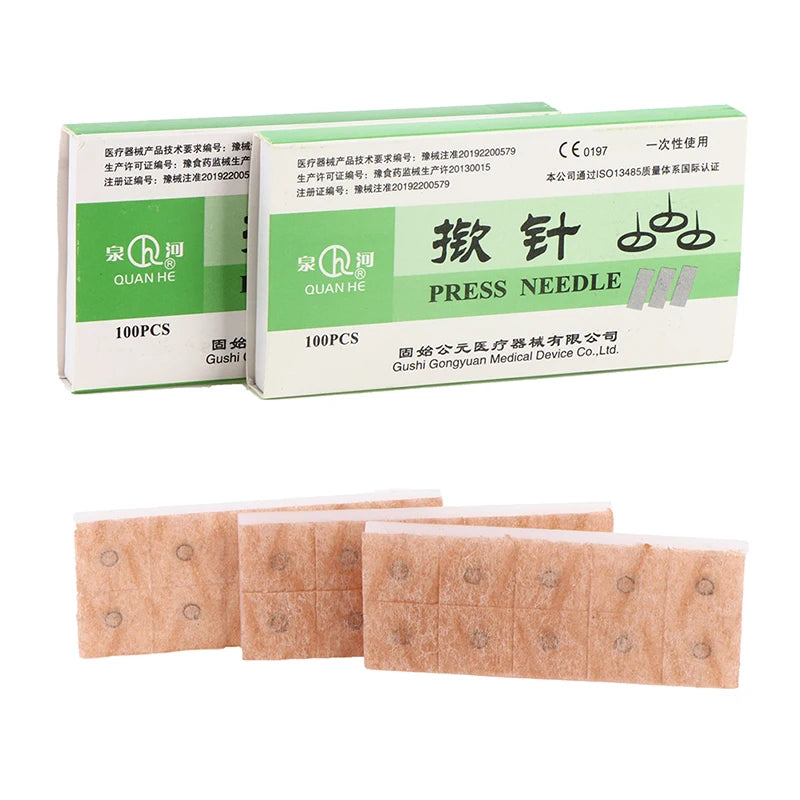 Box Multi-condition Ear Seed Acupressure Disposable Press Needle Qme