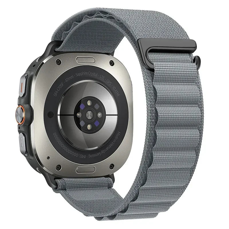 Alpine Loop For Samsung Galaxy Watch 7 Ultra Strap 47mm Accessories Sport Nylon Bracelet correa Galaxy watch ultra band 47 mm Qme UH Galaxy Watch Ultra