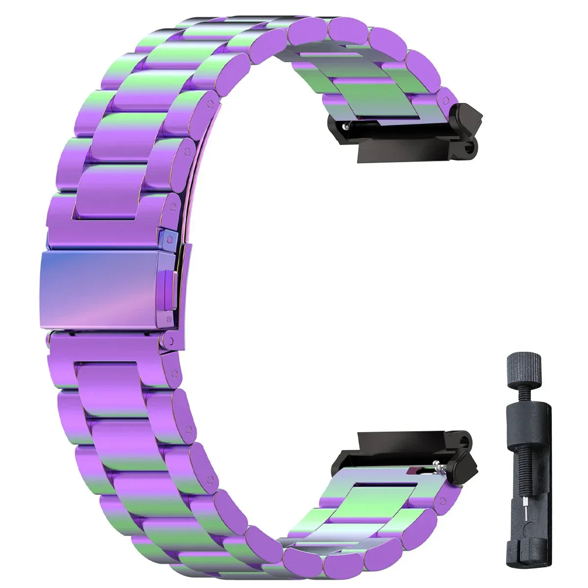 Stainless Steel Band for Amazfit T-rex 2 3 Ultra Watch Strap Metal for Amazfit Trex Pro T Rex Tyrannosaurus Smartwatch Bracelet Qme Color T-Rex Ultra