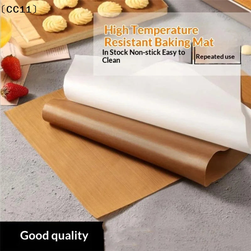 Reusable Resistant Baking Sheets Oil-proof Paper Cloth Oven Pad Qme