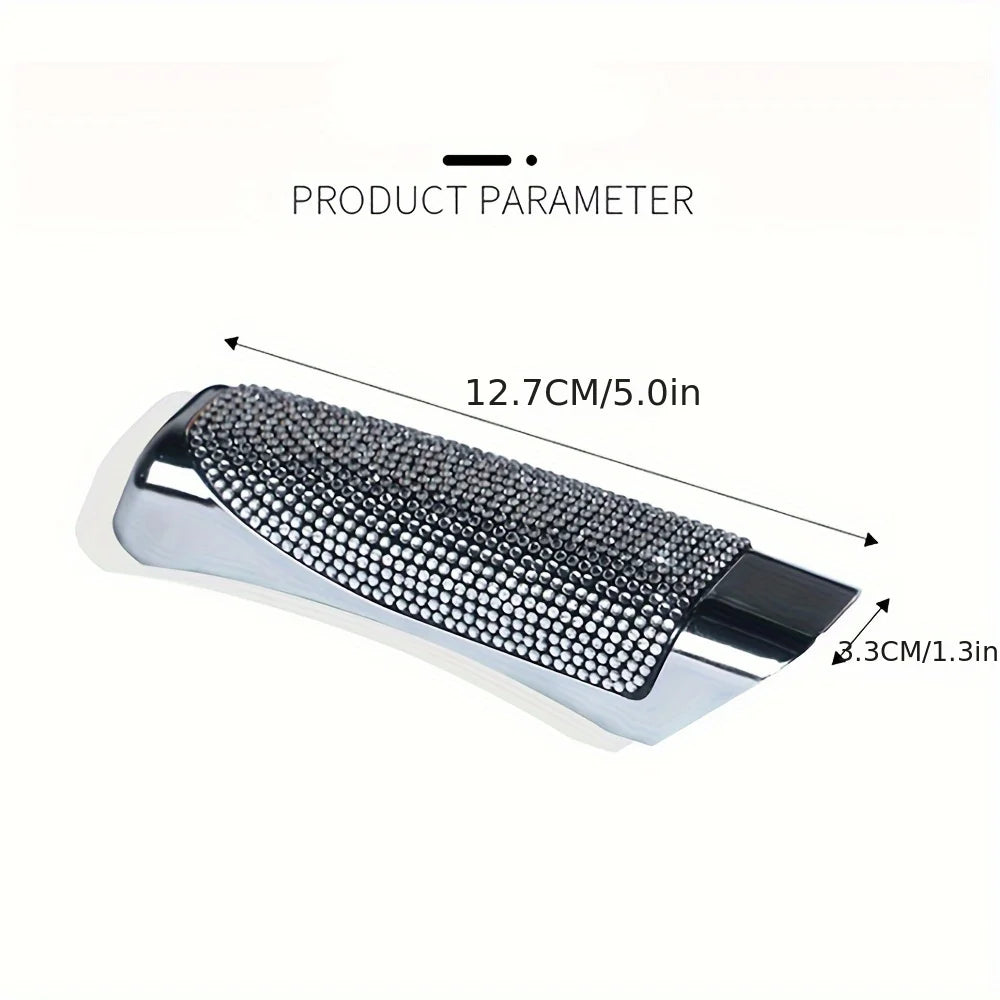 Bling handbrake cover - A protective side brake grip accessory for vehicle interior decoration Qme