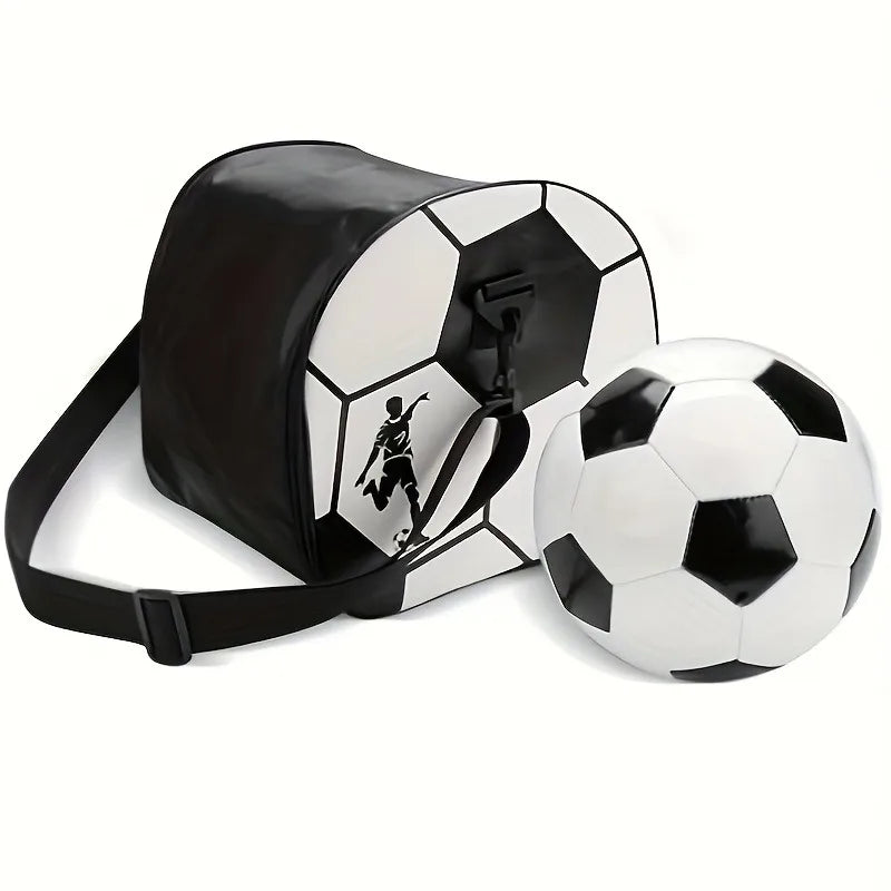 Trendy Crossbody Sports Equipment Bag Single Strap Faux Leather Qme