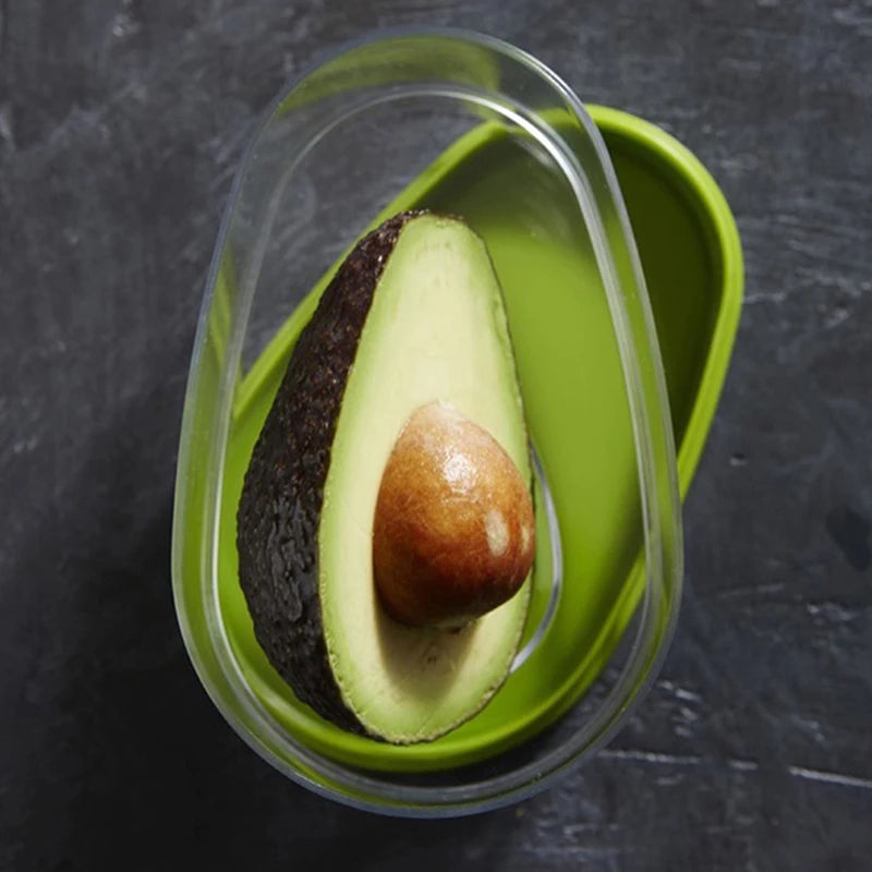 Kitchen Crisper Vegetable Organizer Box Avocado Food Storage Space Qme