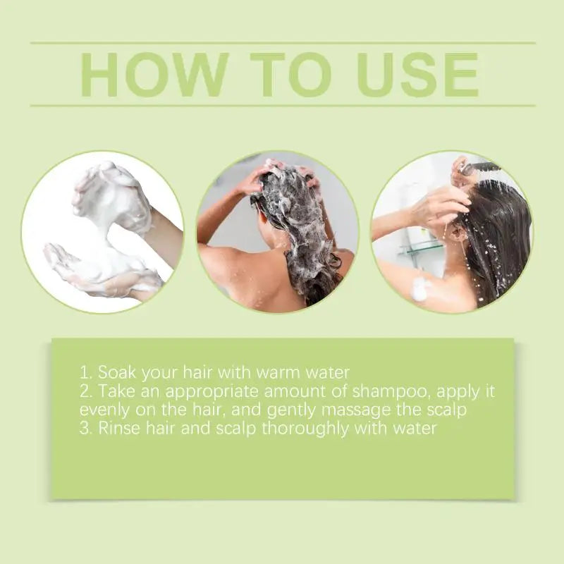 Plant Based Jasmine Shampoo Frizzy Hair Nourishing Scalp Anti Itch Qme