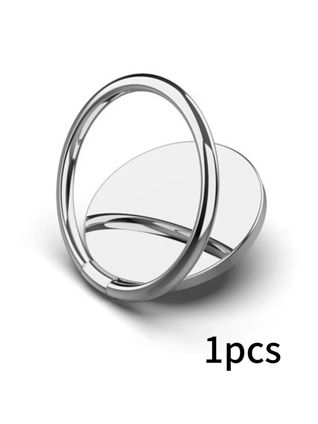 Can Rotate 360 Degrees 1 Rotating Circular Magnetic Metal Ring Buckle Qme Silver