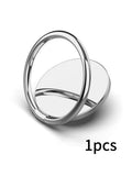 Can Rotate 360 Degrees 1 Rotating Circular Magnetic Metal Ring Buckle Qme Silver