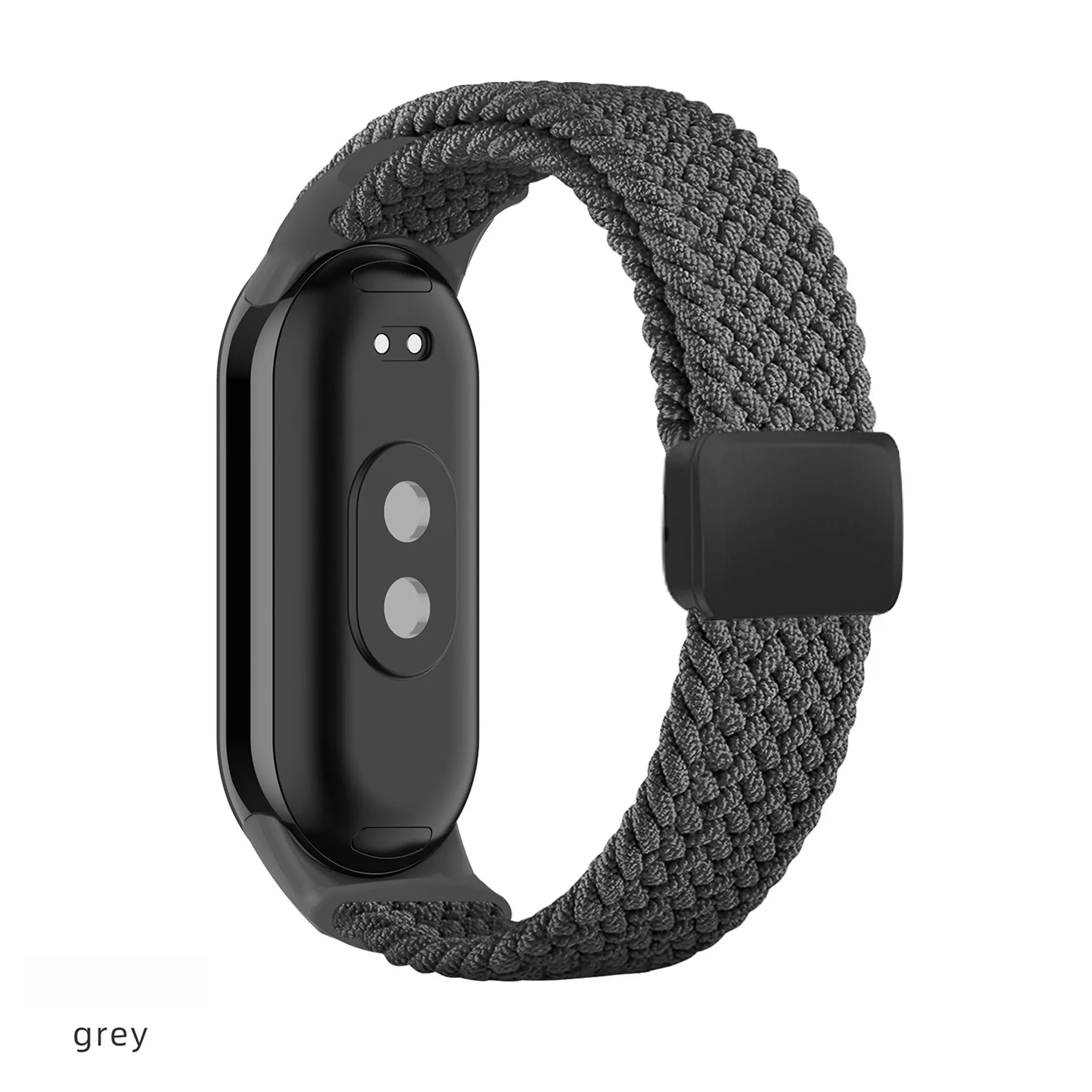 Breathable Elastic Nylon Braided Magnetic Watch Strap Adjustable