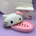 Hello Kitty Kuromi-Style Soap Dish Melody Soap Dish Home Soap Dish and Soap Holder Gift Set Qme 1