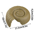 Snake Hide Out Ammonite Shape Cage Shelter Nest Decorative Habitat Qme Army Green China Mainland