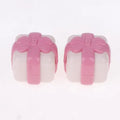 Cosmetic Cream Ceramic Jar Bow Sample Eyeshadow Pots Lip Balm Bottles Qme 2pcs