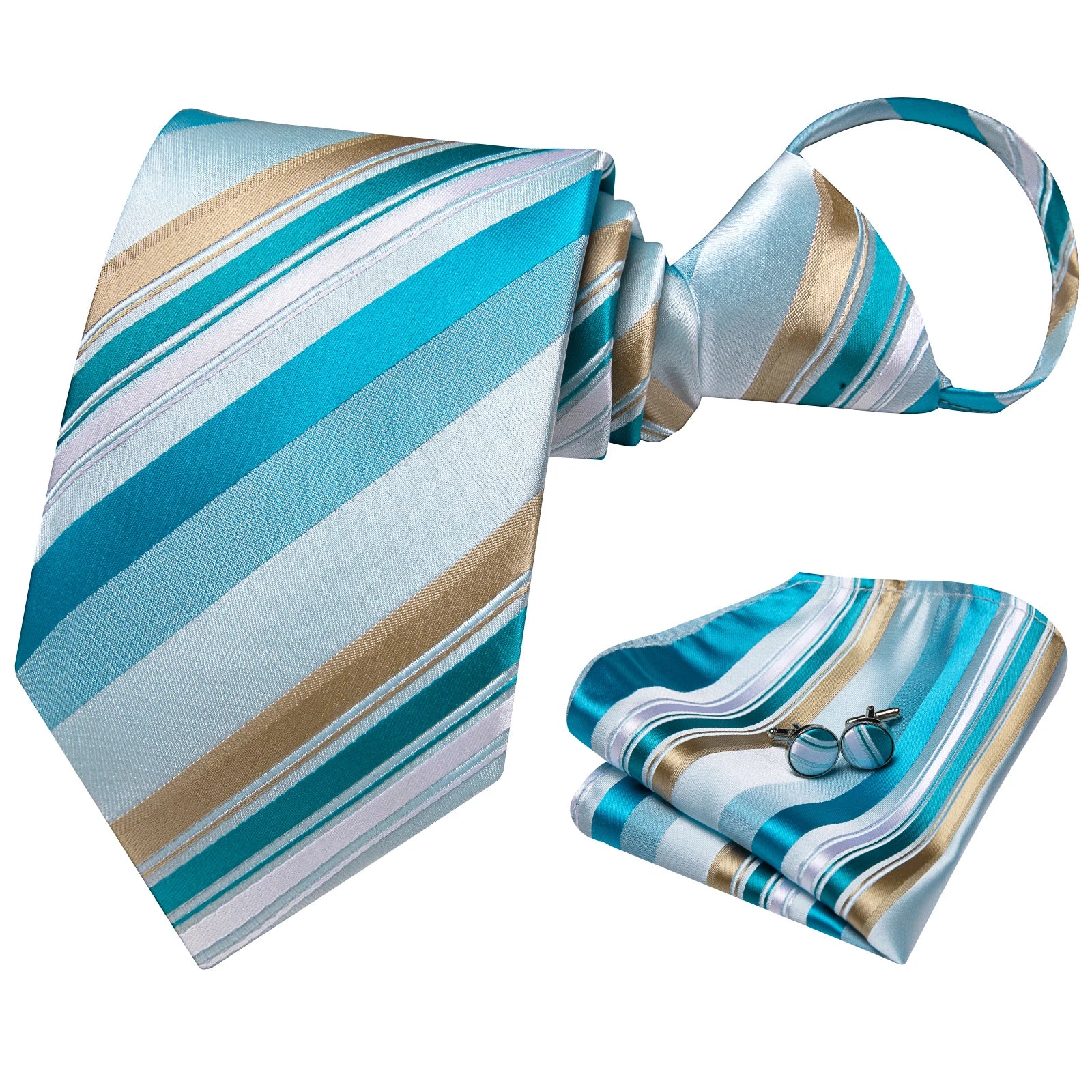 Zipper Tie S Knot-free Formal Business Easy Pull Lazy Groom Wedding