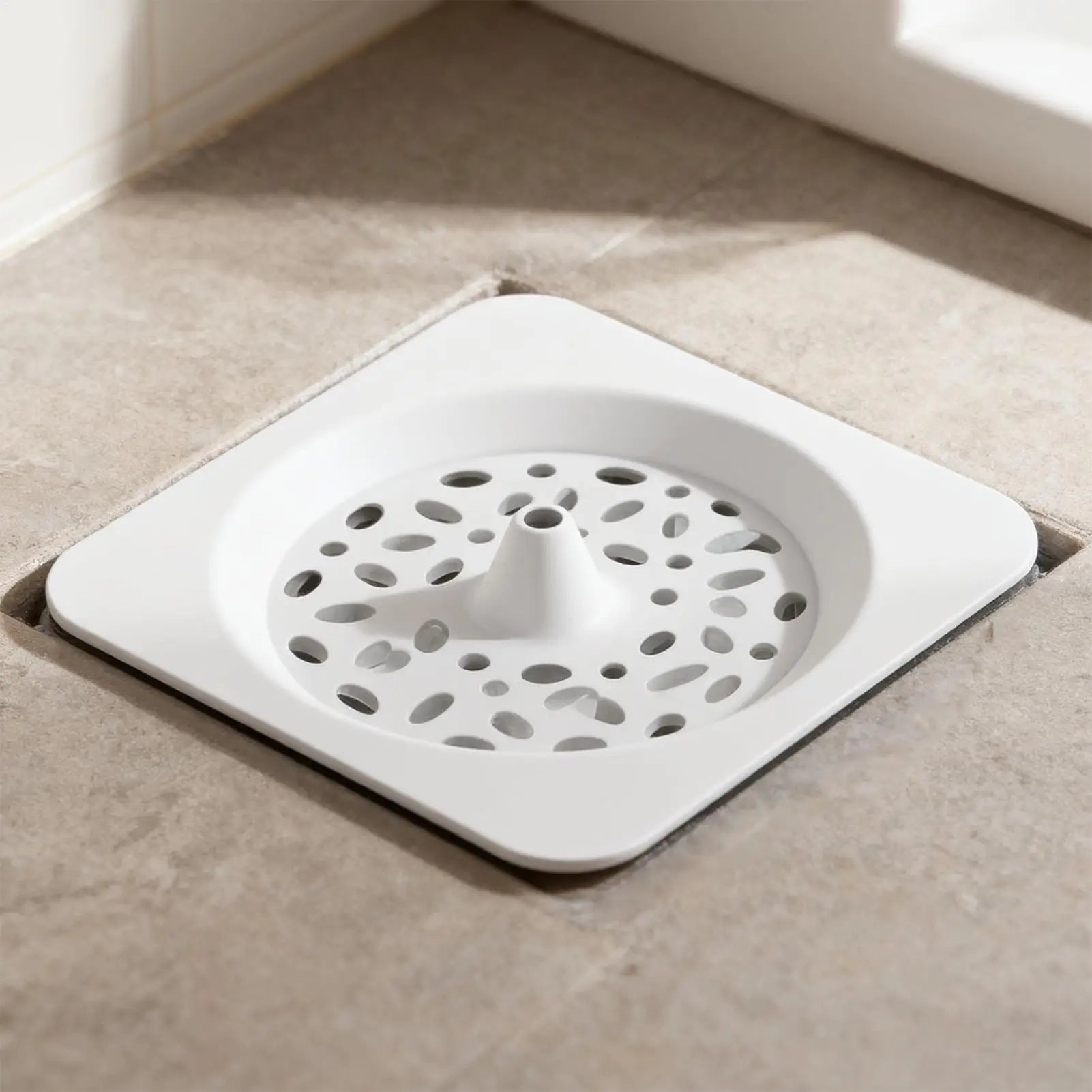 Shower Drain Cover Catcher Bathroom Hair Trap Bathtub Floor Laundry Qme