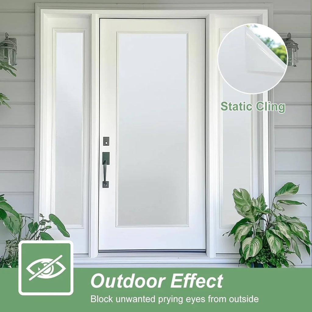 Frosted Blackout Window Film Using Electrostatic Adsorption Protect Qme