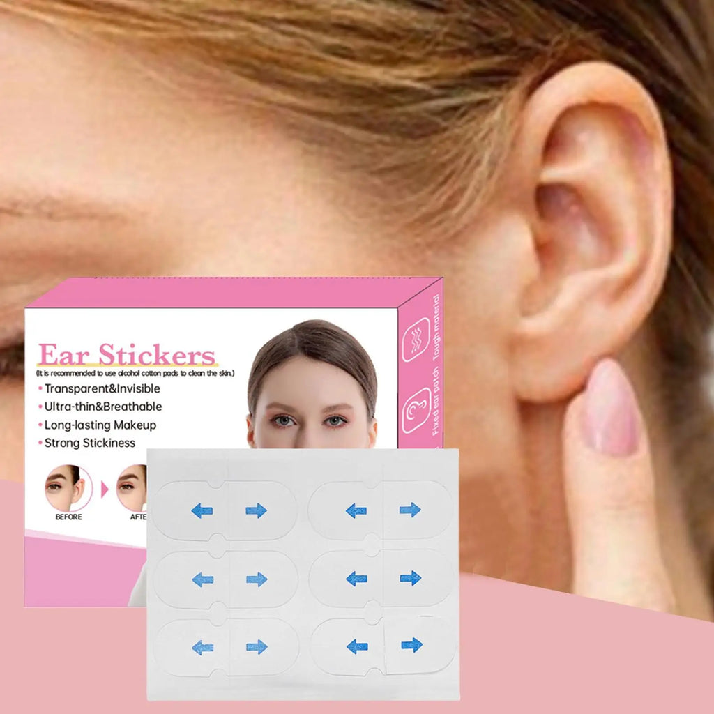 30 pairs Ear Tape Invisible Ear Patches Ear Corrector Ear Tape Ear Stickers Pinning Back Ears Cosmetic Aesthetic Correctors Qme