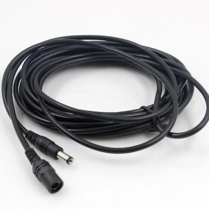 10pcs DC male and female extension cable DC5.5 * 2.1mm DC power extension cable monitoring power extension cable Qme