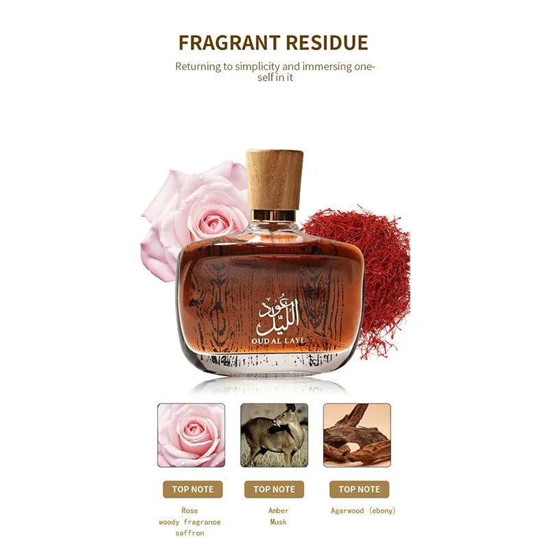 Arabian Oud Women's Parfum Oriental Exotic Sandalwood Lasting Rich Qme