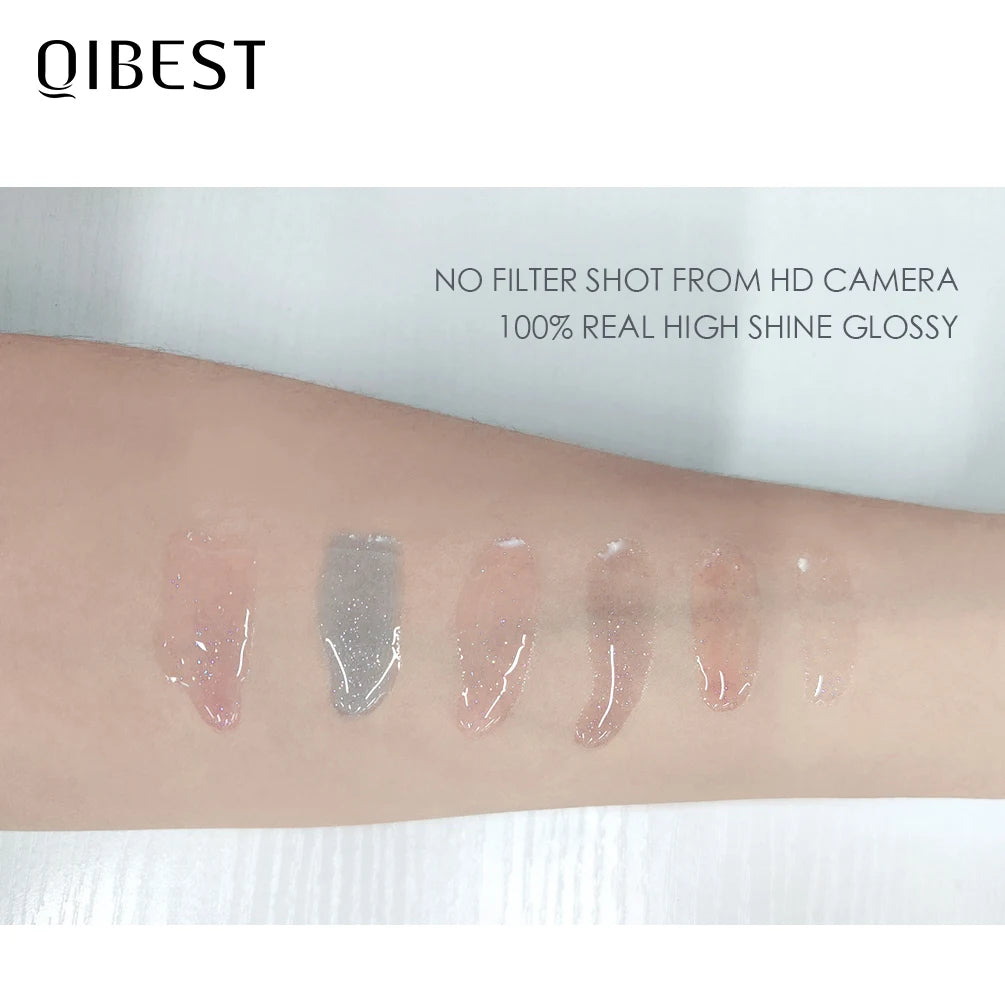 QIBEST Moisturizer Plumper Lip Gloss Lip Tint Natural Nutritious Long-lasting Plumping Lips Balm Cream Care Cosmetics Makeup Qme