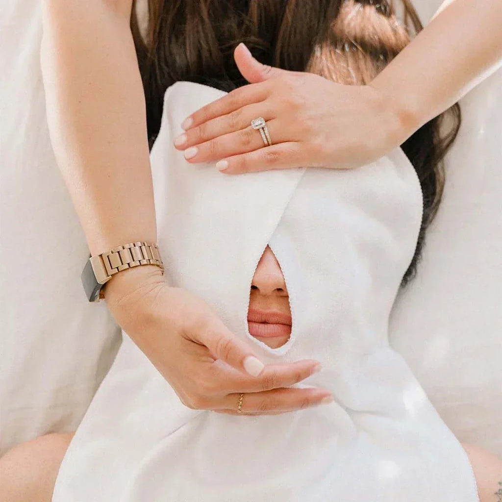 Professional U-shape Facial Towel Microfiber Spa Face Wrap Skincare Qme