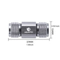 CO2 Aluminiumalloy Check Valve Aquarium Accessories Fish Tank Supplies Equipment Akvarium Checker Terrarium Fishbowl Cylinder Qme check valve