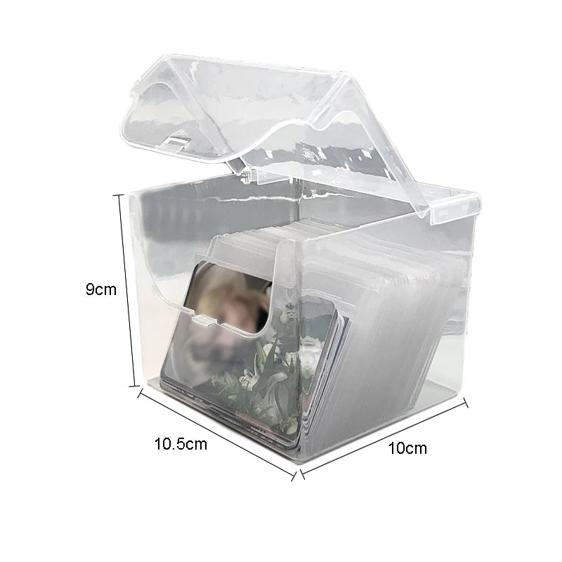 Desk Storage Organizer Classification Box Stationery Photocards Qme 10x10.5x9cm