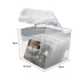 Desk Storage Organizer Classification Box Stationery Photocards Qme 10x10.5x9cm